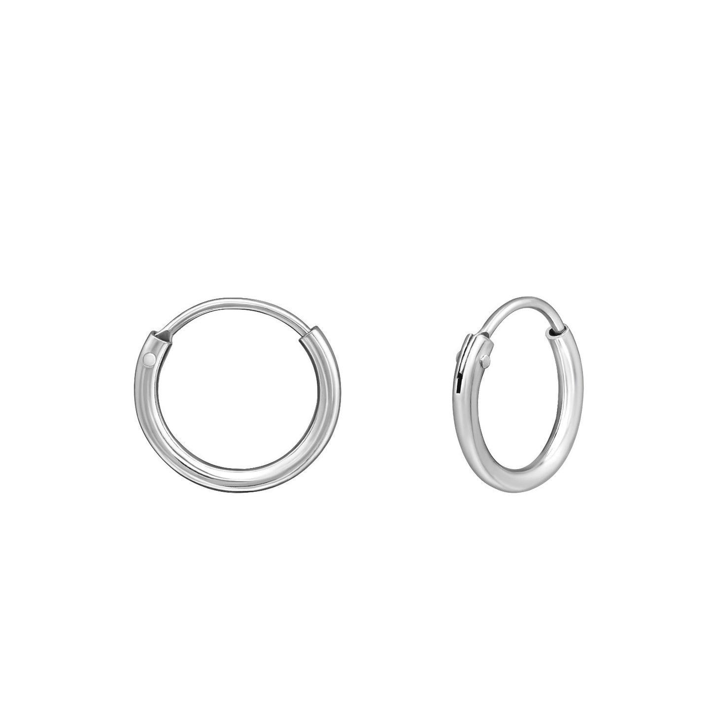 Silver Small Hoop Earrings