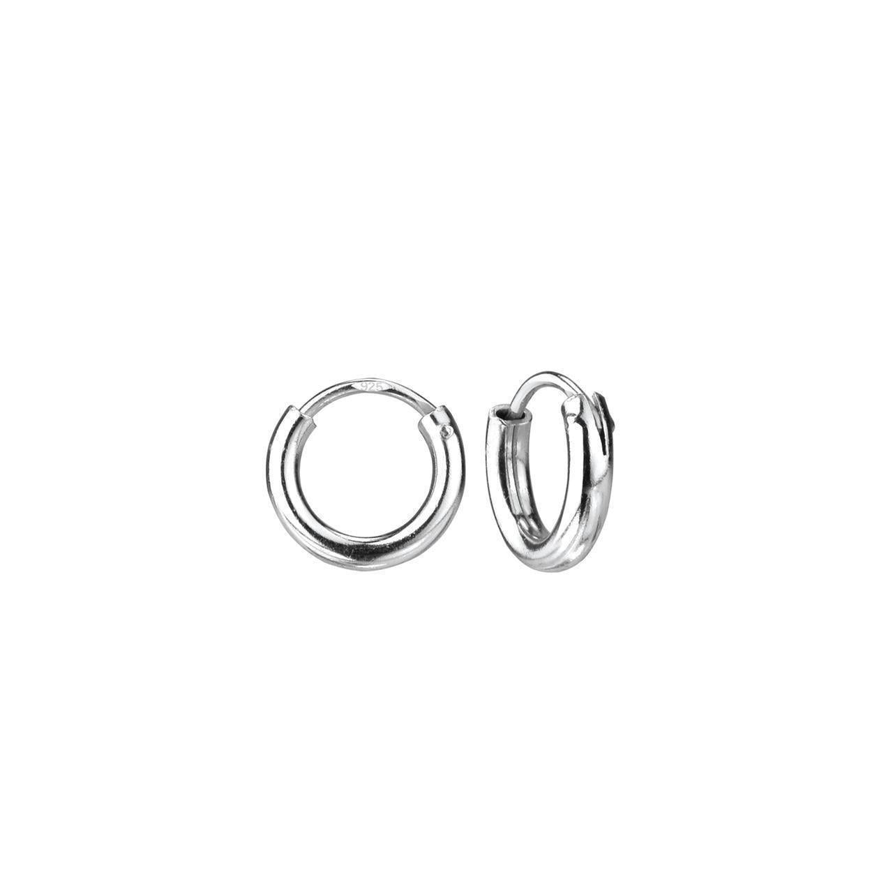 Silver Mini Hoop Earrings